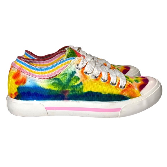 American Eagle tie dye canvas sneakers women’s size 6 1/2 - Picture 4 of 10
